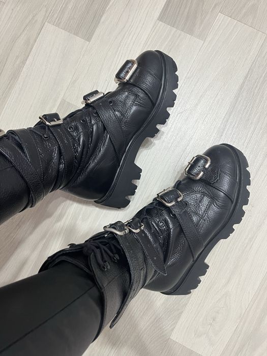 Bocanci negri Moja Combat