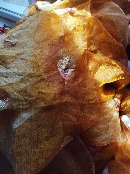 Перде от органза ,за хол дневна