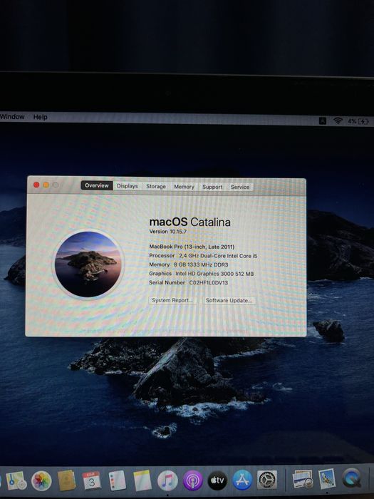 Apple Macbook Pro/ 8 GB RAM/ 500GB HDD- В отлично състояние