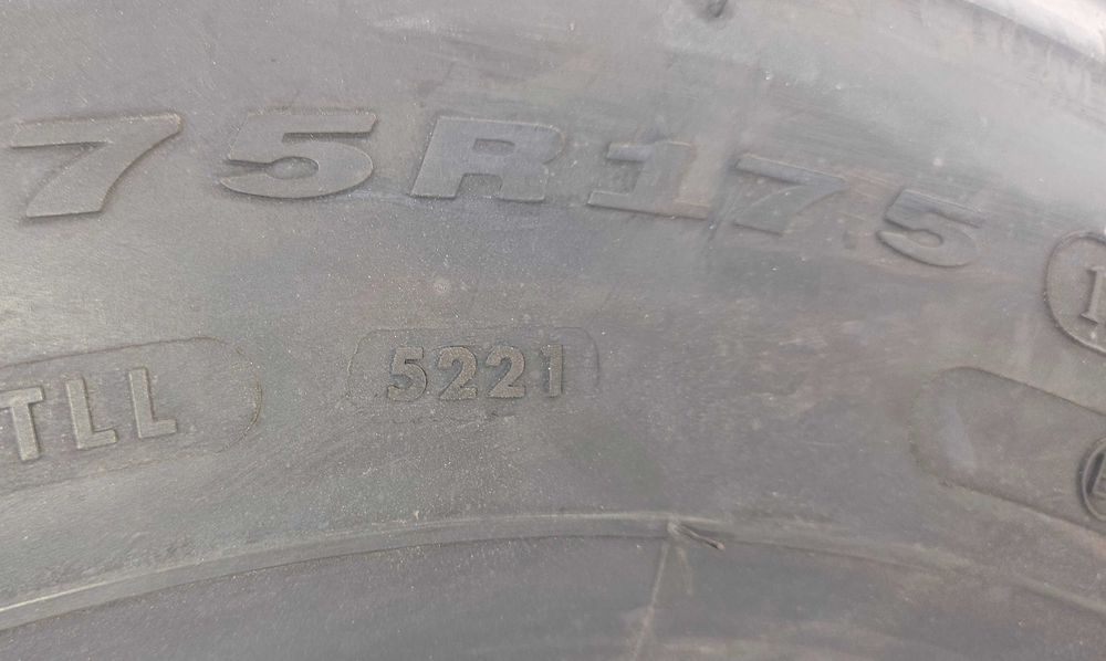 235/75 R17.5 132M, LEAO 14 PR, Anvelope directie remorca M+S, dot 5221