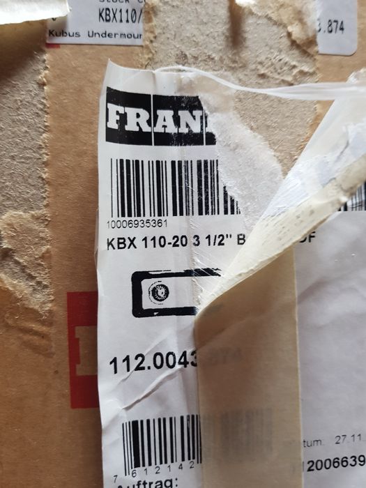 Мивка Franke KBX 110-20 3 /12B