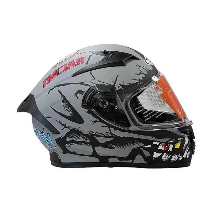 Каска за мотор  Matt Grey -108-11