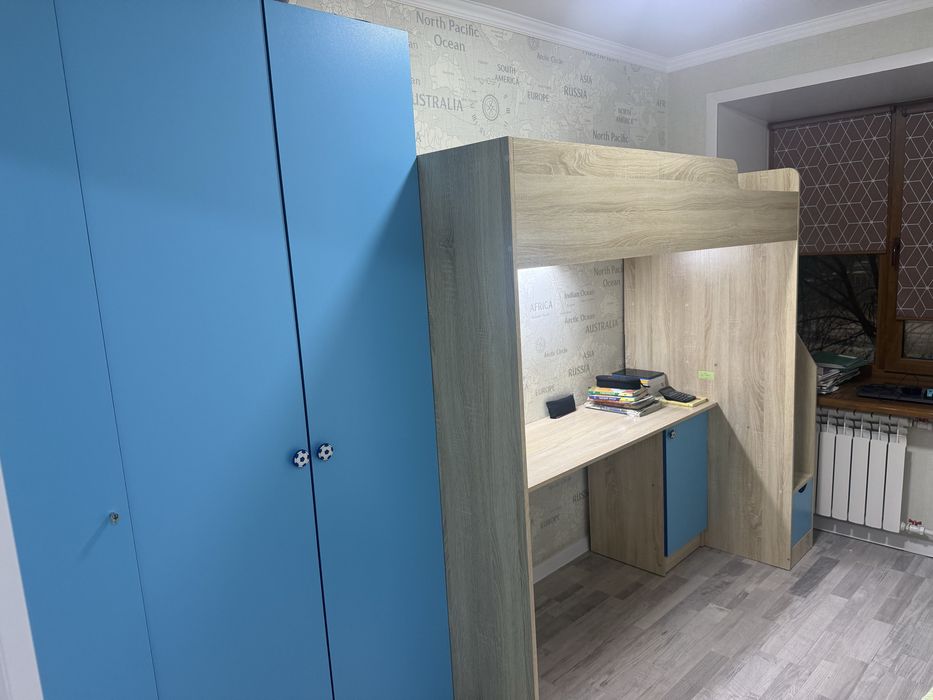 Кровать детская горка