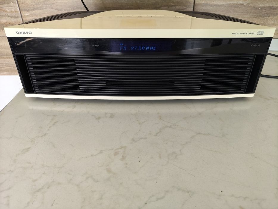 Onkyo CBX 100, sistem audio cu tuner FM, cd player, MP3, auxiliar in