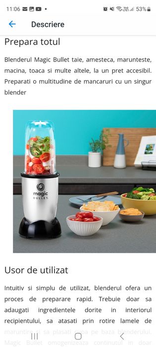Blender Nutribullet Magic Bullet