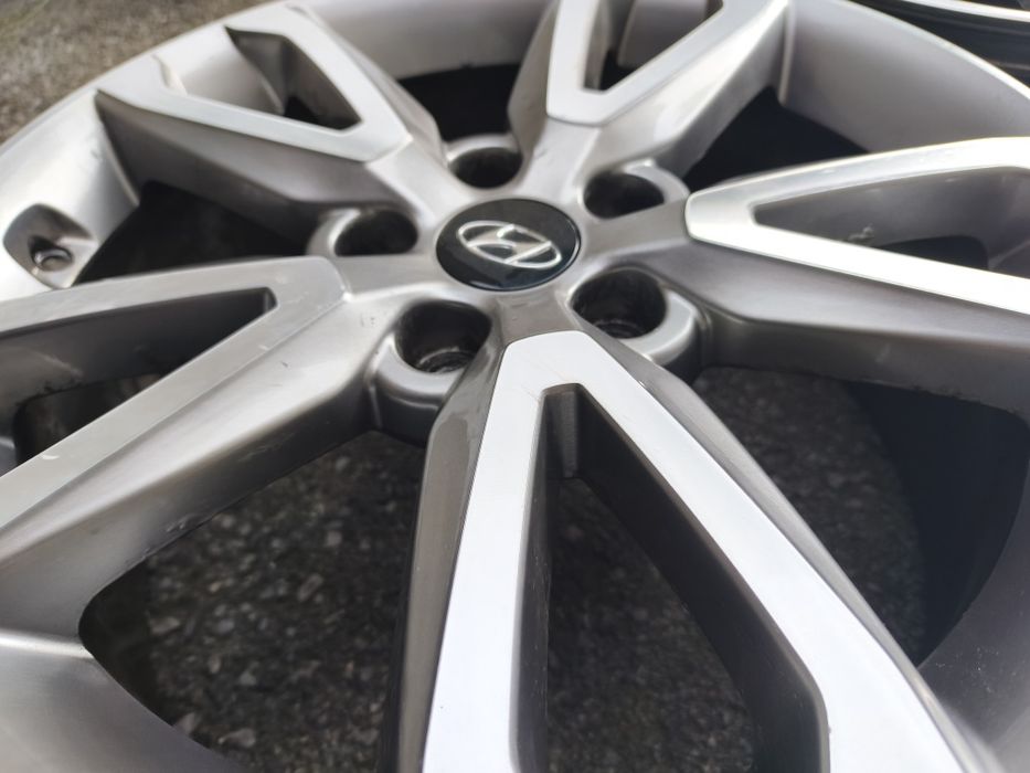 Hyundai/Хюндай – 18 цола 5x114,3; 5 бр. Оригинални лети джанти