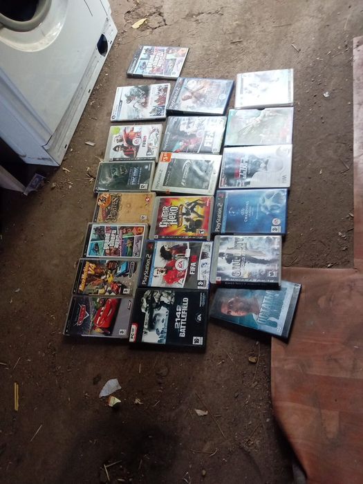 диски от PS1 PS2 PC и DVD без дисков
