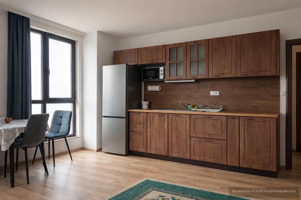 Двустаен апартамент под наем в Център