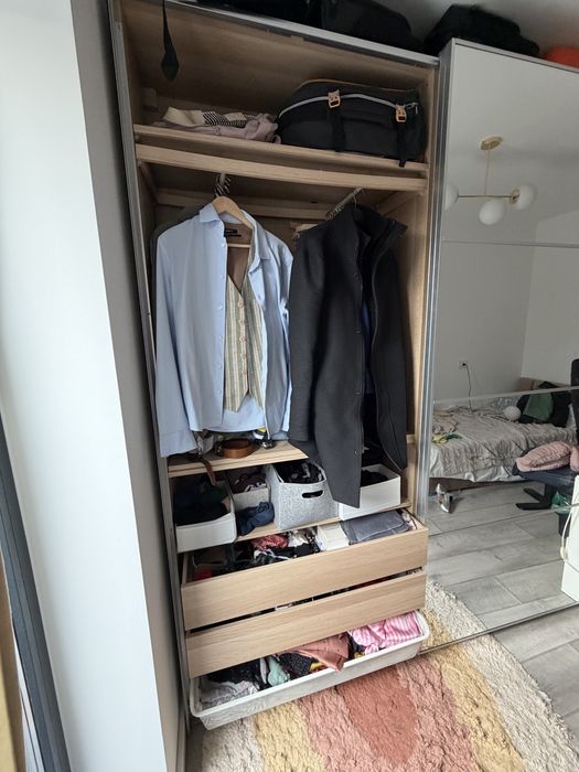 Dressing dublu cu usi glisante ikea ca nou