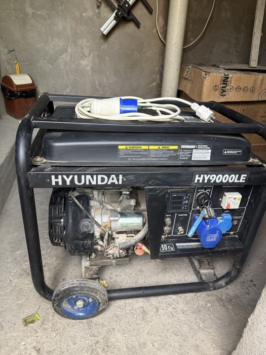Генератор движок hyndai 9kw