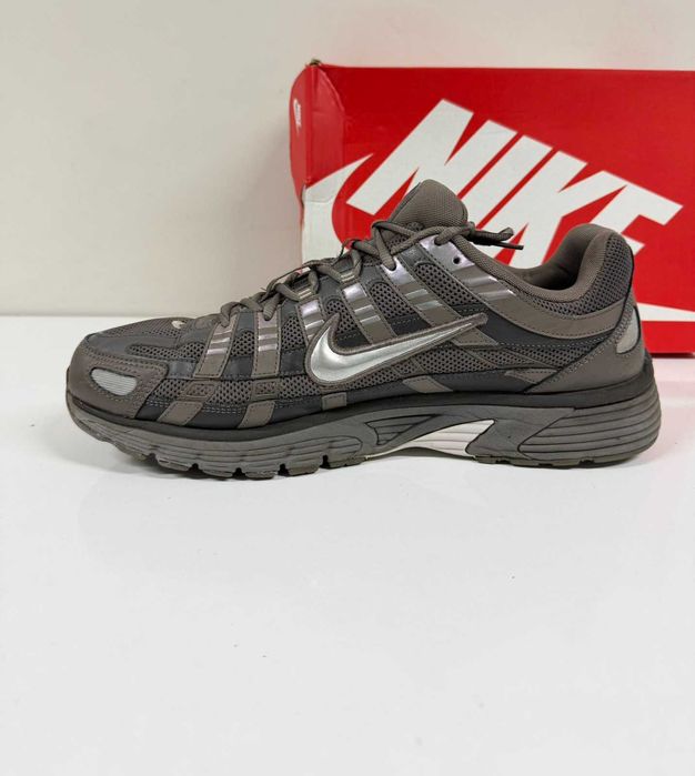 Nike P-6000 Cave Stone Metallic Silver
