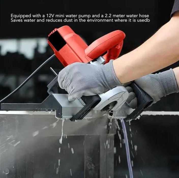 Mașină electrică pentru tăiat plăci ceramice la 45° grade - pompa apa