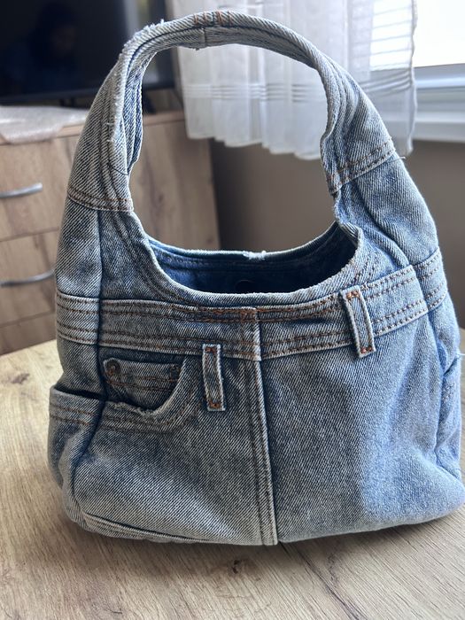 Дънкова чанта Zara