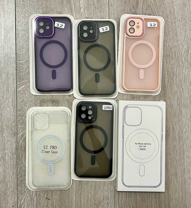 Huse MagSafe iPhone 11, 12, 12 Pro, 12 Pro Max, 13, 13 Pro Max