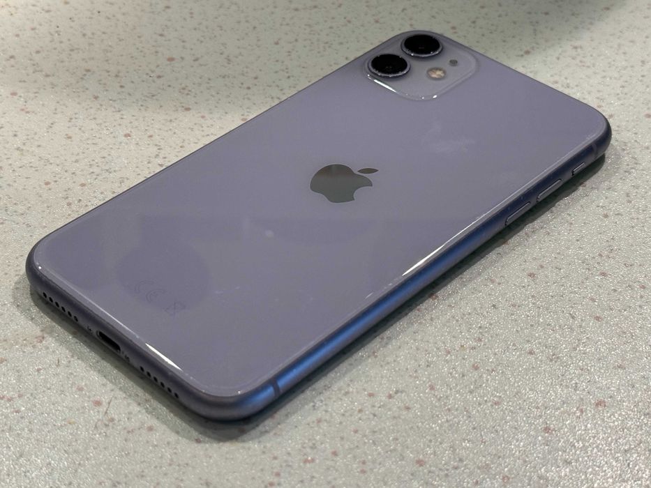 iPhone 11 64GB Purple - Отличен, Нова Батерия.