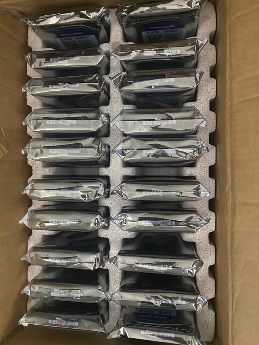Новый Yangi New Время работы 0 часов   Жёсткий диск  WD Purple 2TB REF