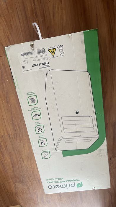 Мобильный кондиционер 9000 BTU почти новый Primera PRMH-09JBNE1
