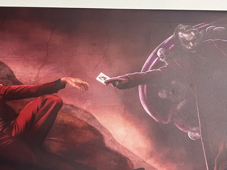 Картина Джокер на холсте