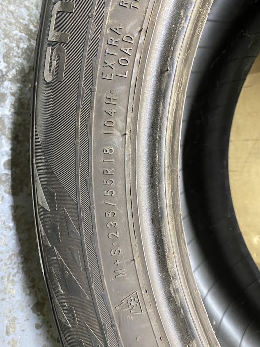 Set 2 Anvelope iarna 235/55R18 Nokian SnowProof 2 SUV 8mm 2023