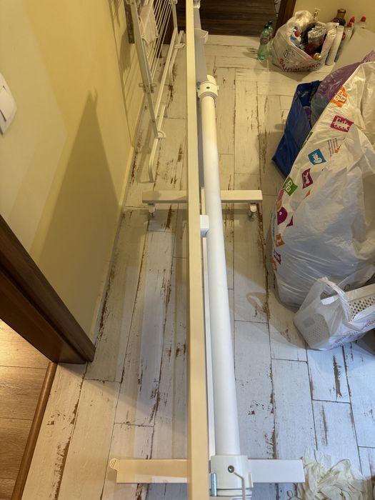 IKEA MITTZON Сгъваема маса с колелца – 140x70 см