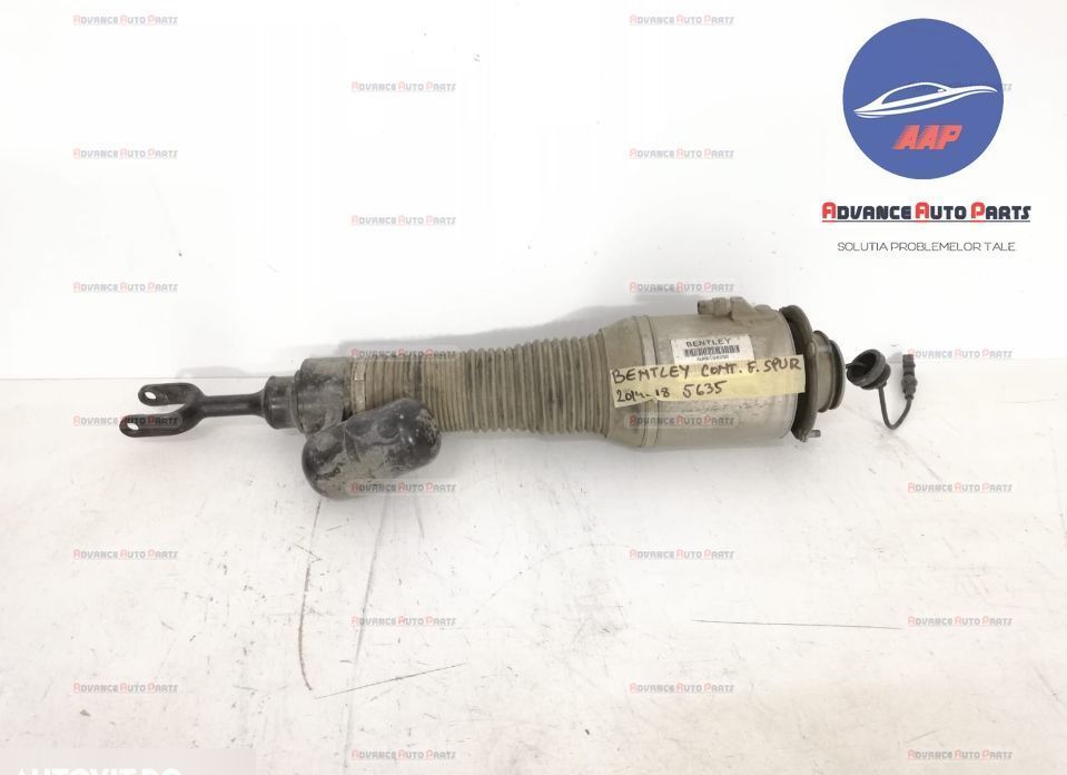 Perna aer stanga fata cod 4W0616039B - originala Bentley Continental F