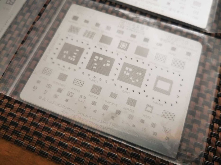 Set 11 site BGA reballing cip Samsung S24 S23 S22 S21 S20 S10 FOLD A14