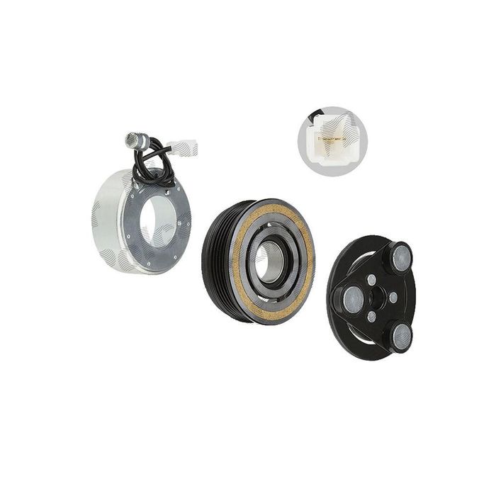 Ambreiaj compresor AC Mazda 3 2003-2009, 5 2005-2010, 2.0, 2.3 T, 2.3, Diam. Fulie[mm]: 100, tip Pansonic, pt compresor cod: H12, rulment: 32x47x18, OE B32T61K00, Th-Series