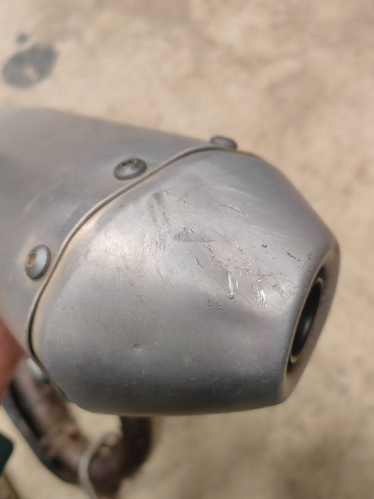 Генерация Honda CRF 450 2017 ауспух гърне кривка