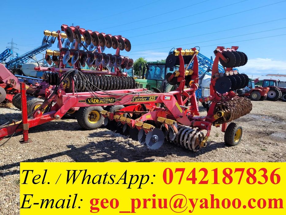 Disc ( grapa cu disc ) Vaderstad Carrier. IMPORT