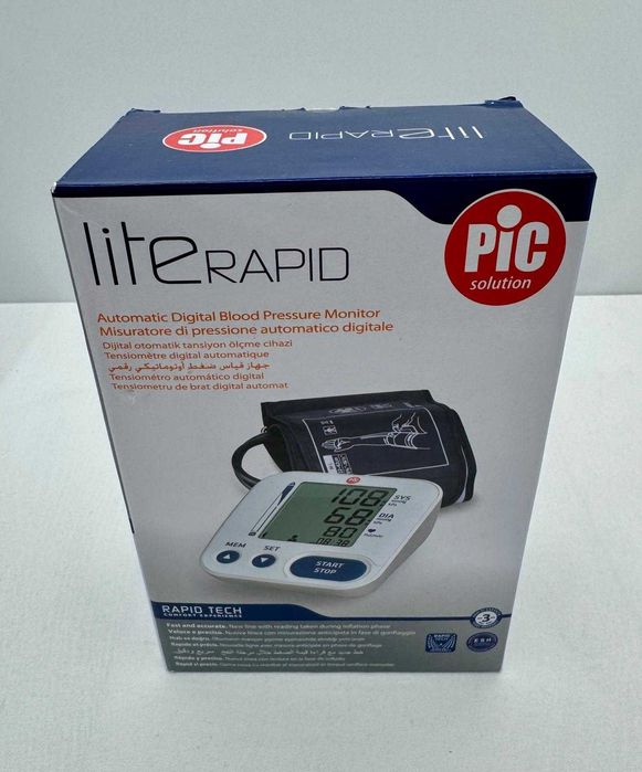 Tensiometru digital de brat, PIC Lite Rapid