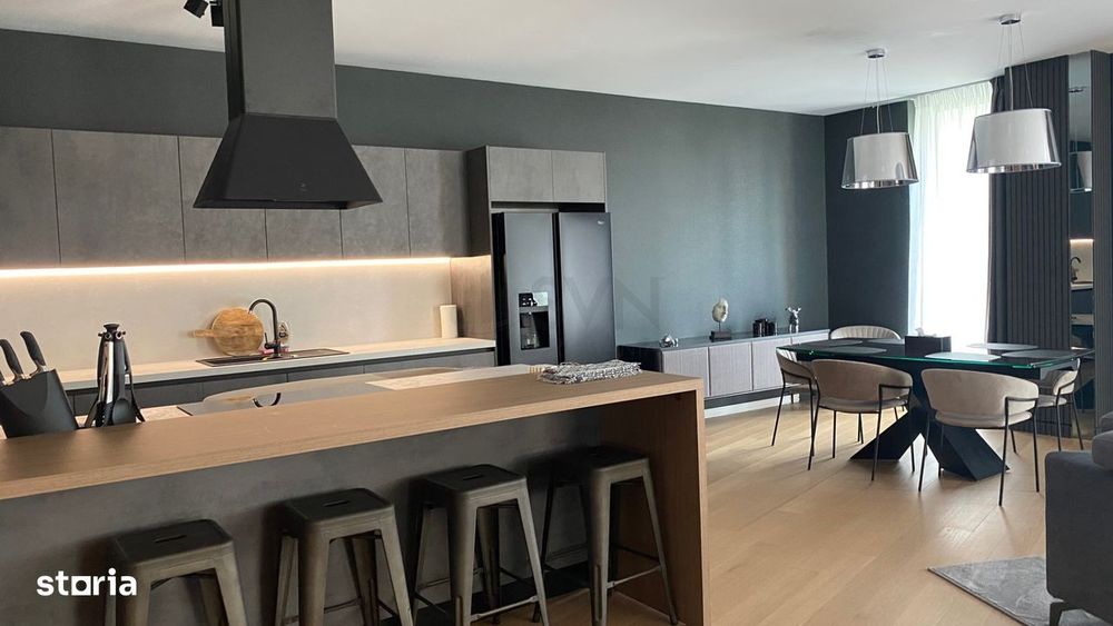 Penthouse 4 camere vedere lac Floreasca Parc Verdi — fotografia 3