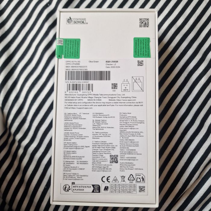 Vând 3 telefoane mobile sigilate separat sau toate 3.   Un telefon mobil  OPPO A5 PRO 5G și două telefoane mobile  HONOR X5C  Plus.