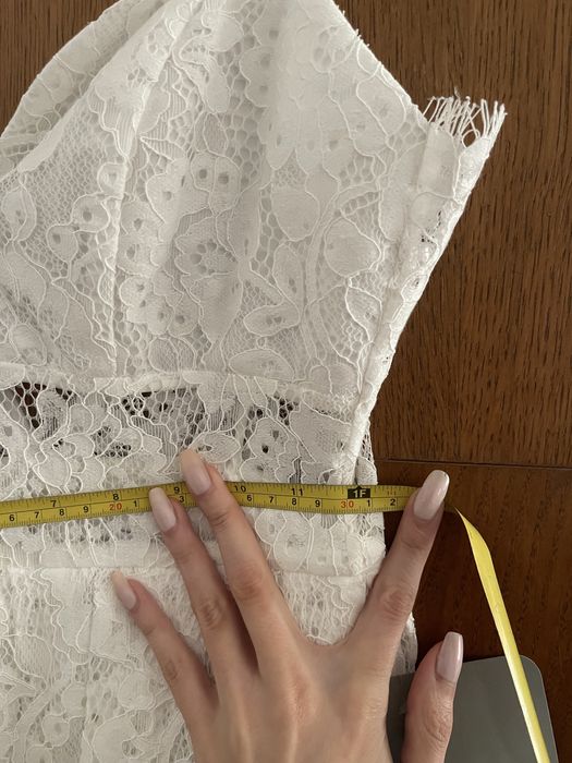 Rochie superba cu eticheta Asos de ocazie/mireasa/cununie civila/casua