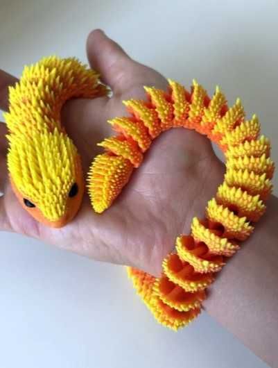 Подвижная 3D Змея Антистресс