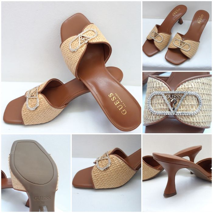 GUESS Три модела летни чехли с ток