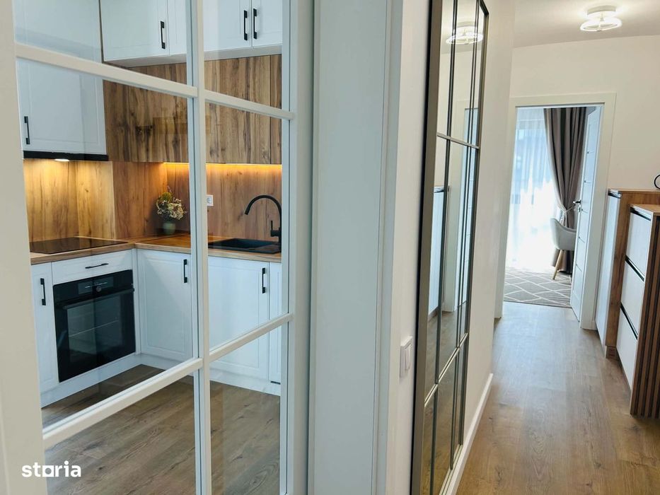 2 camere premium, prima închiriere, Între Lacuri, bloc nou + parcare