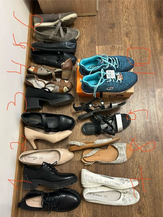 Обувь женская б/у