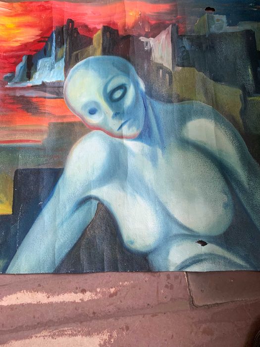 стара   картина,