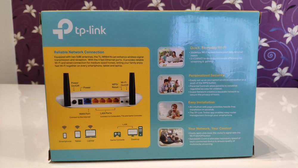 Рутер TP-Link TL-WR841N