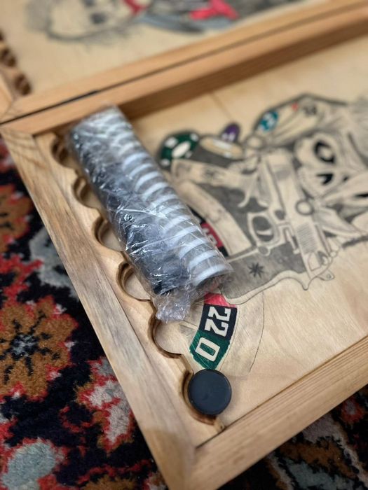 Нарды игровые с рисунком