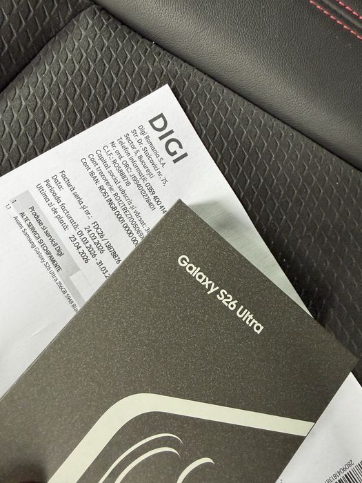 Samsung S26 ULTRA 256gb black garantie 2 ani SIGILAT nou-nout