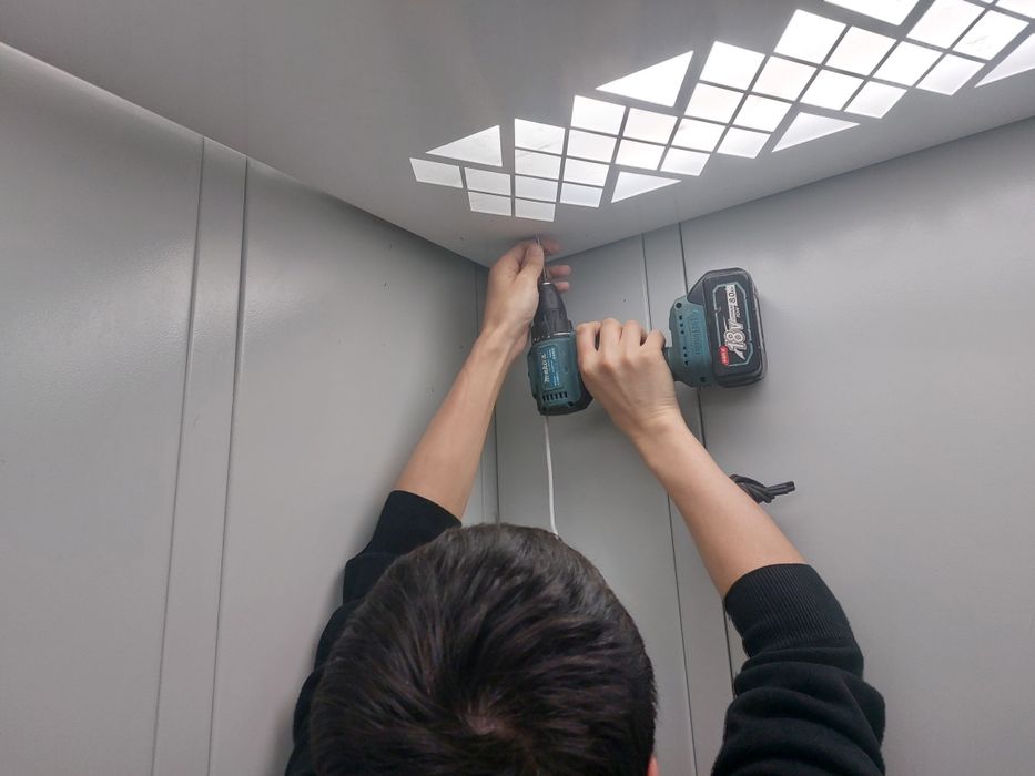 Установка лифт видеонаблюдение