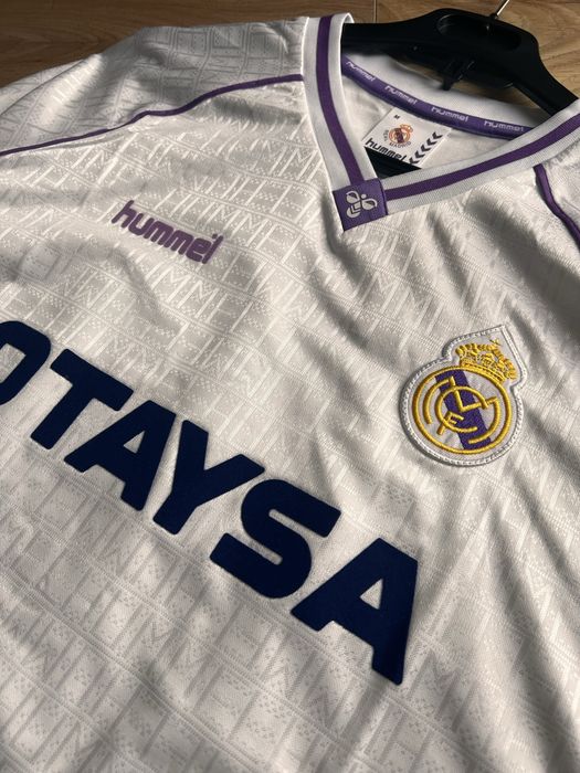Tricou de fotbal Hummel Real Madrid Hagi 10 pe spate marime M