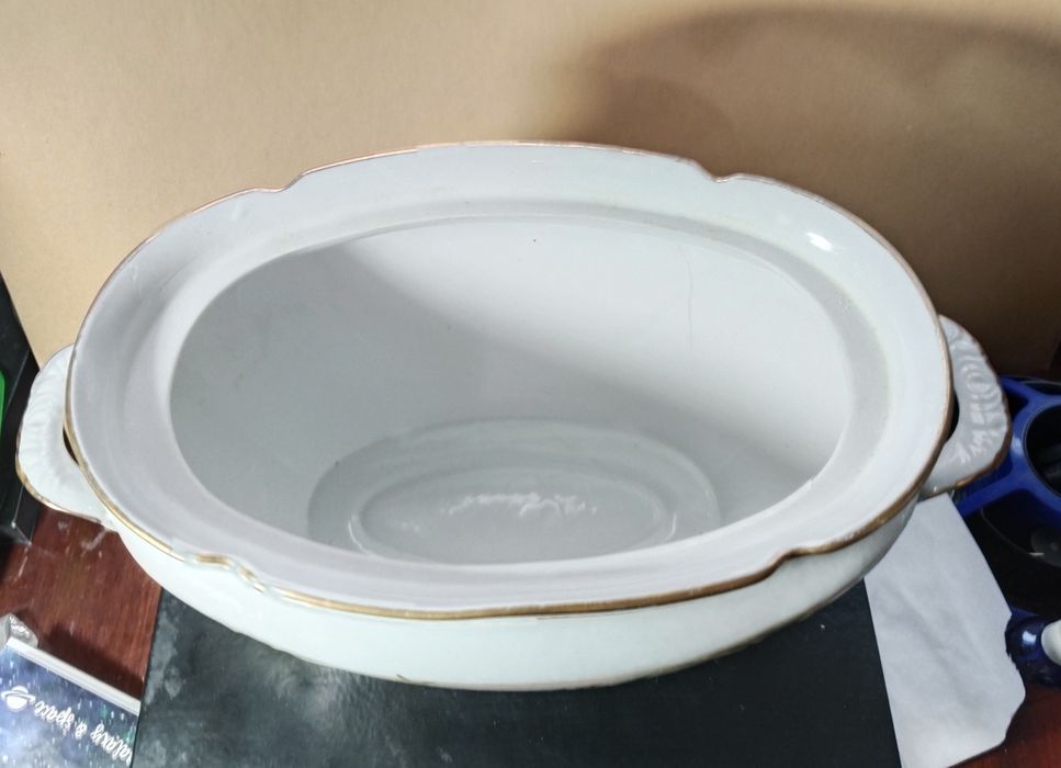 Супница фарфоровая старинная