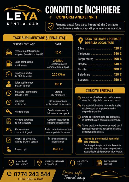 Inchiriere Auto