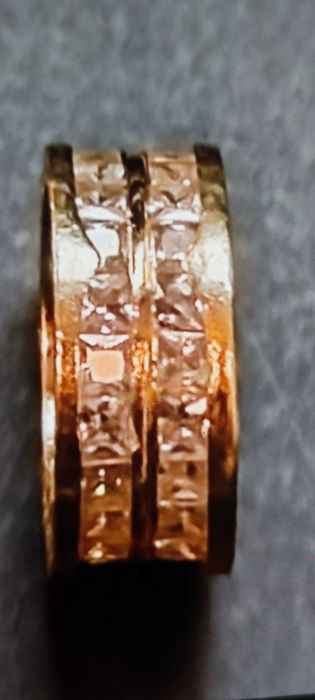 Lanț cuban și inel 14 k