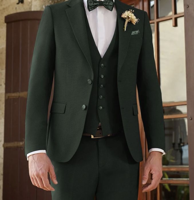 Costum elegant - verde pădure