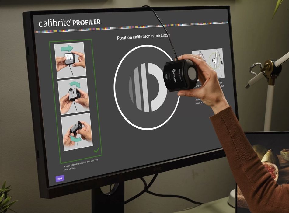 Калибриране с Calibrite Display Plus HL powered by X-Rite