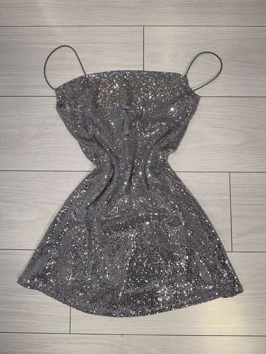 Пайетена рокля Bershka