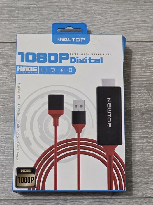 Cablu HDMI MHL NEWTOP HM05 pentru oglindire ecran proiector